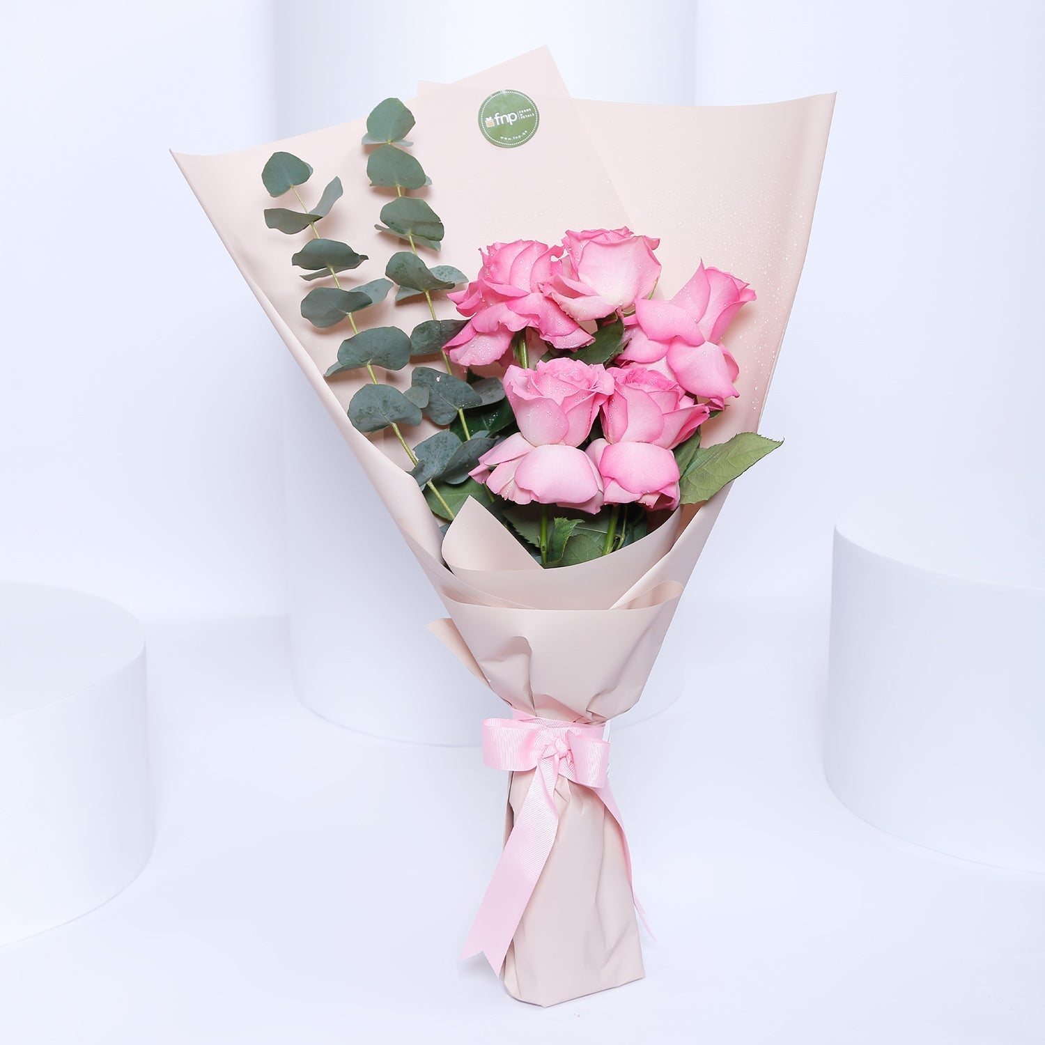 Pink Roses Bouquet I Eid mubarak