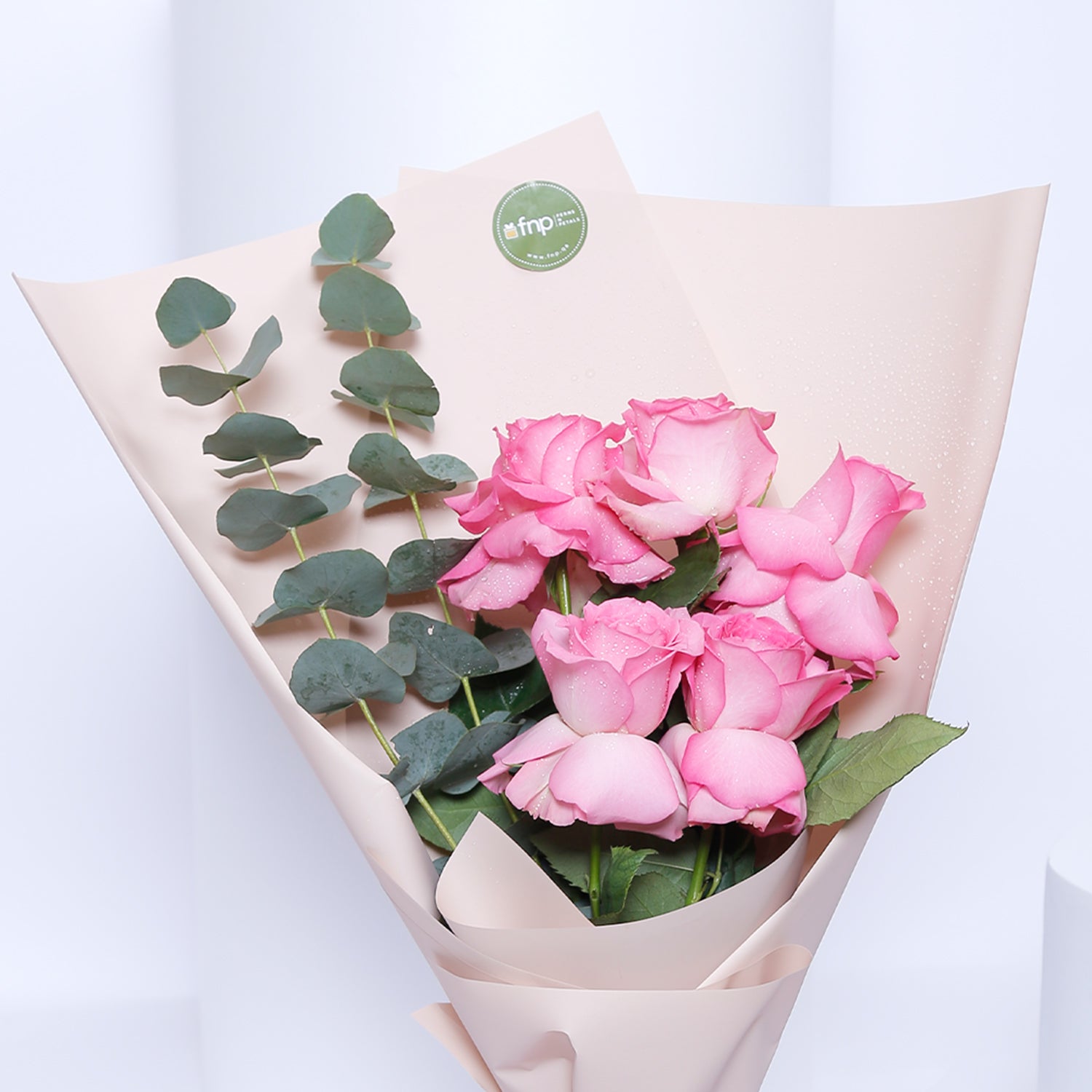 Pink Roses Bouquet I Eid mubarak