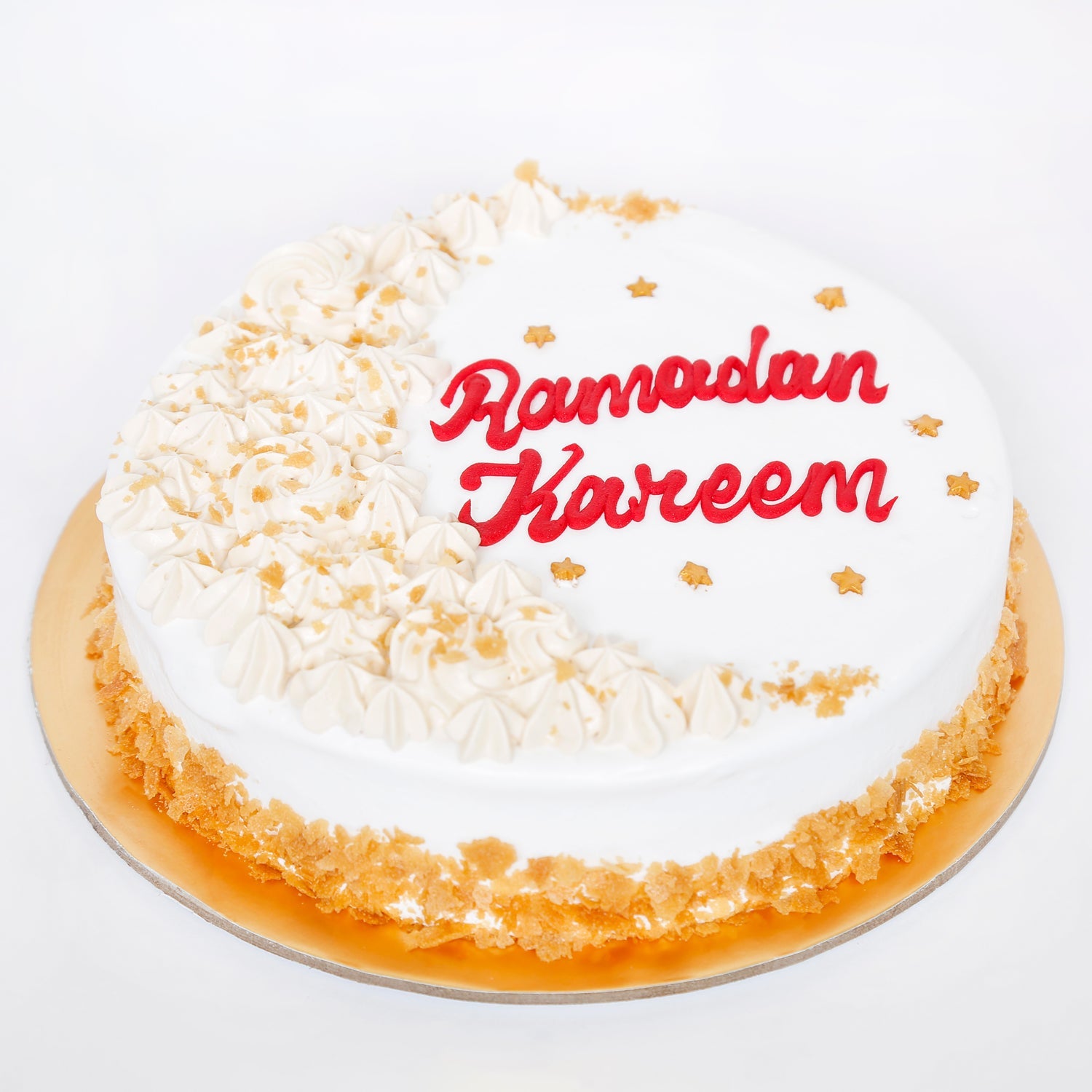 باقة ورد وكيكة رمضان واحد كيلو نكهة باترسكوتش