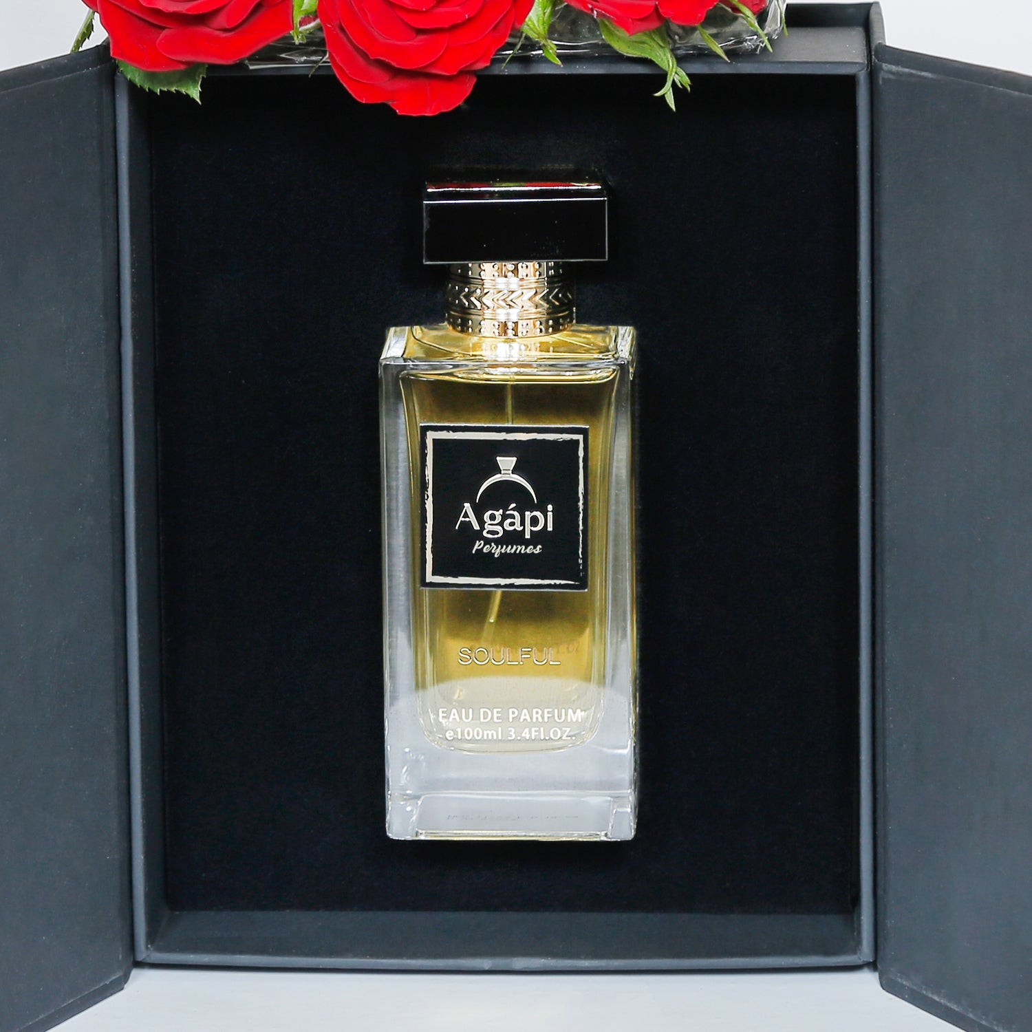 ورود حمراء & عطر سولفول 100 مل | عطور أجابي