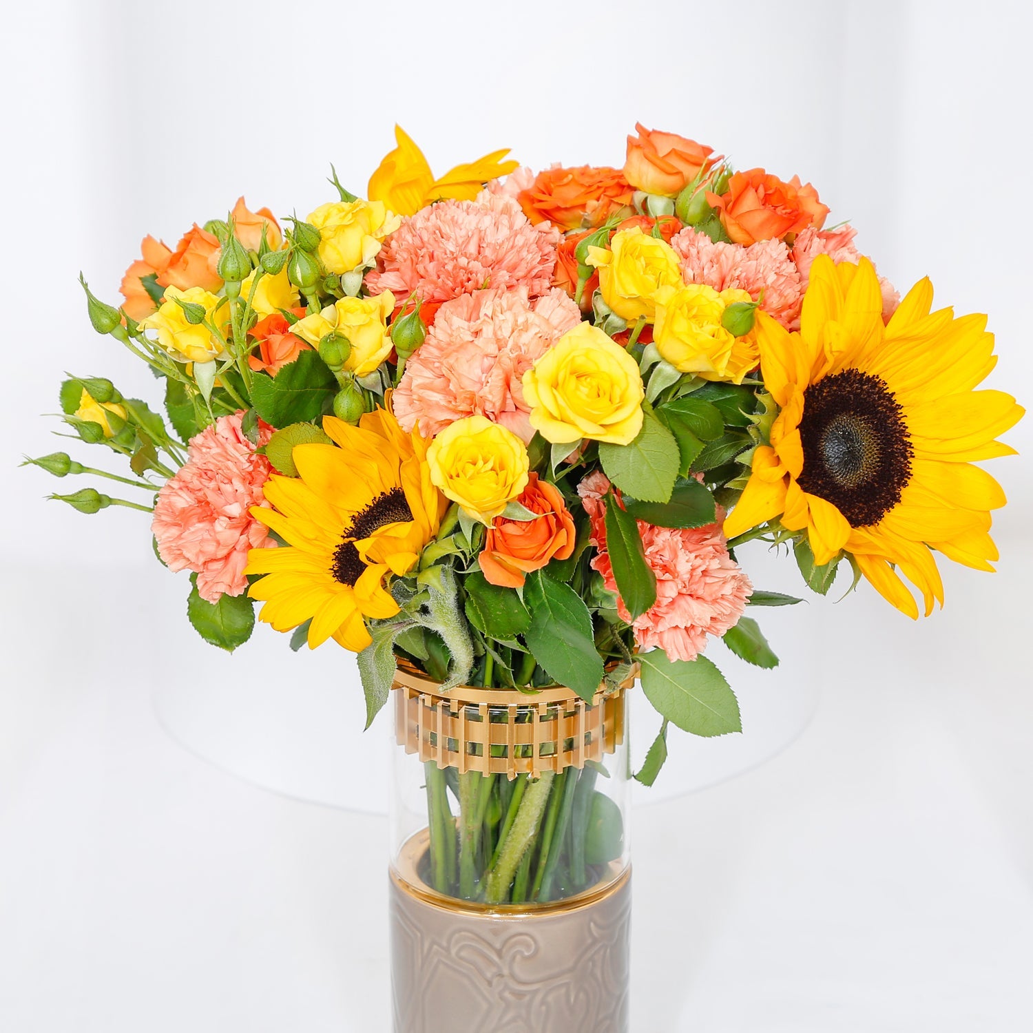 Umrah Mubaraka I Sunflowers Arrangement