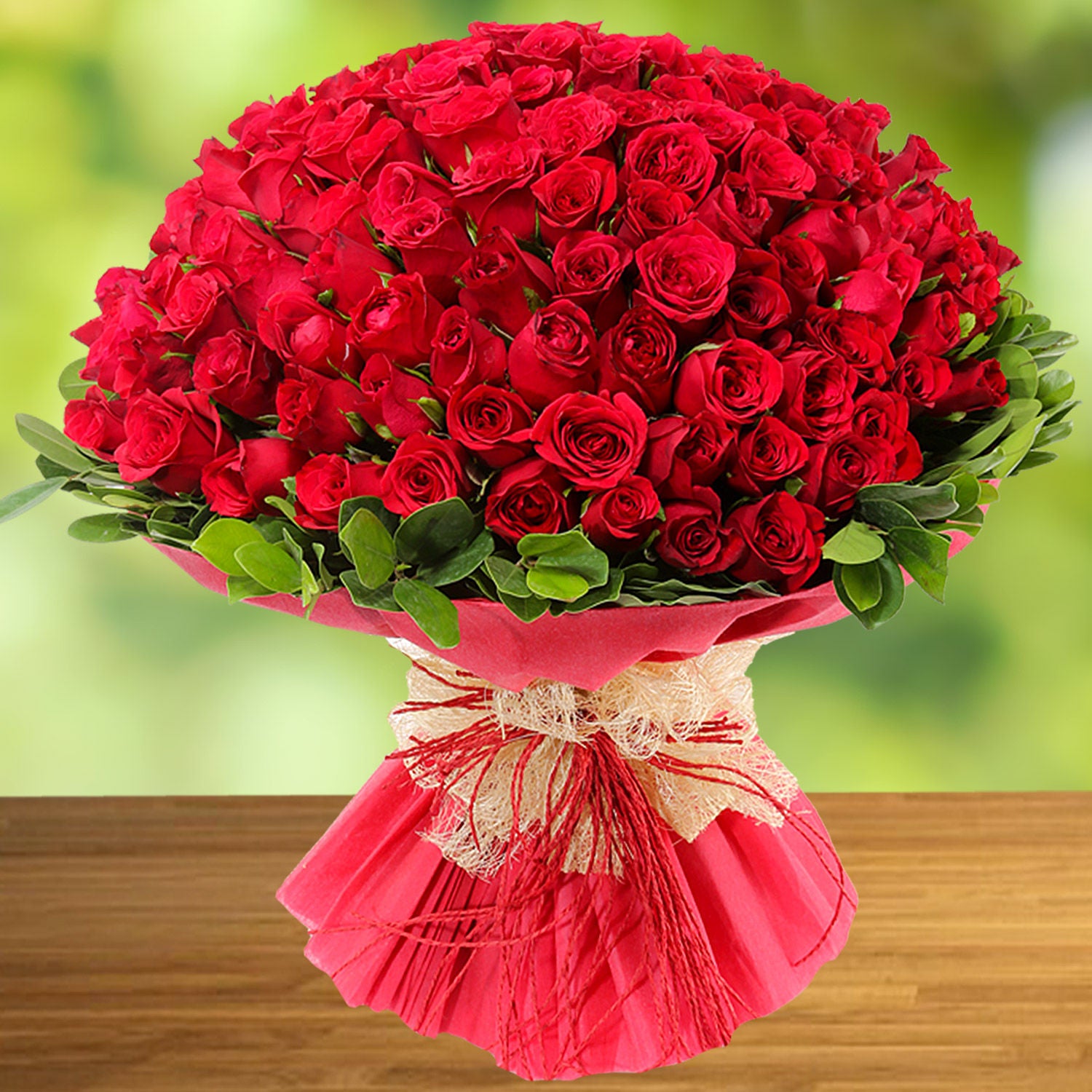 100 Red Roses