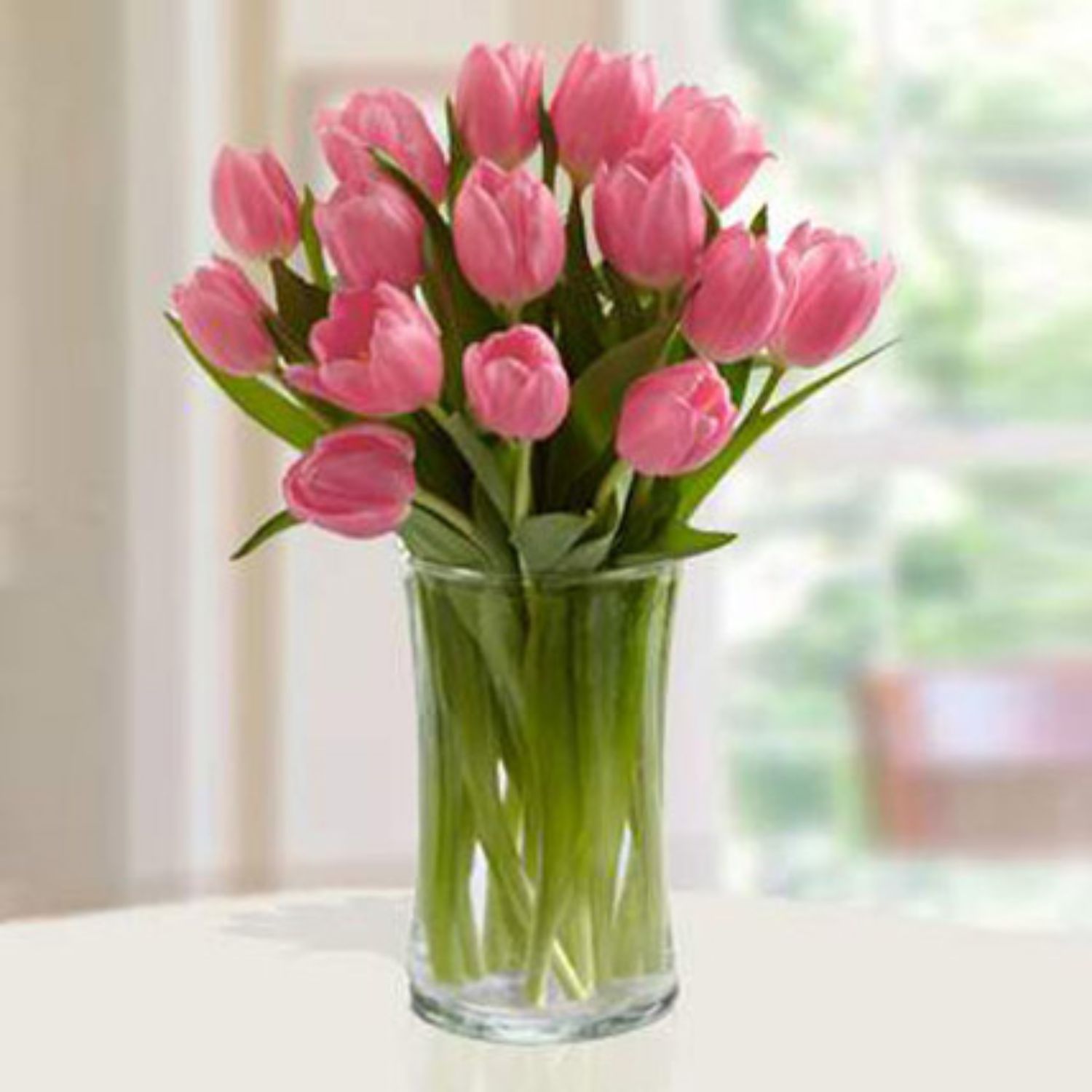 20 Pink Tulip Arrangement