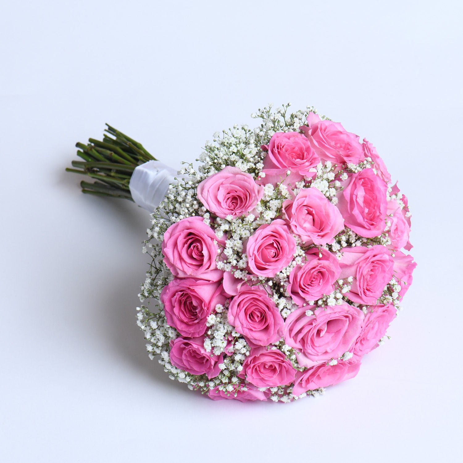 25 Pink Roses Bouquet