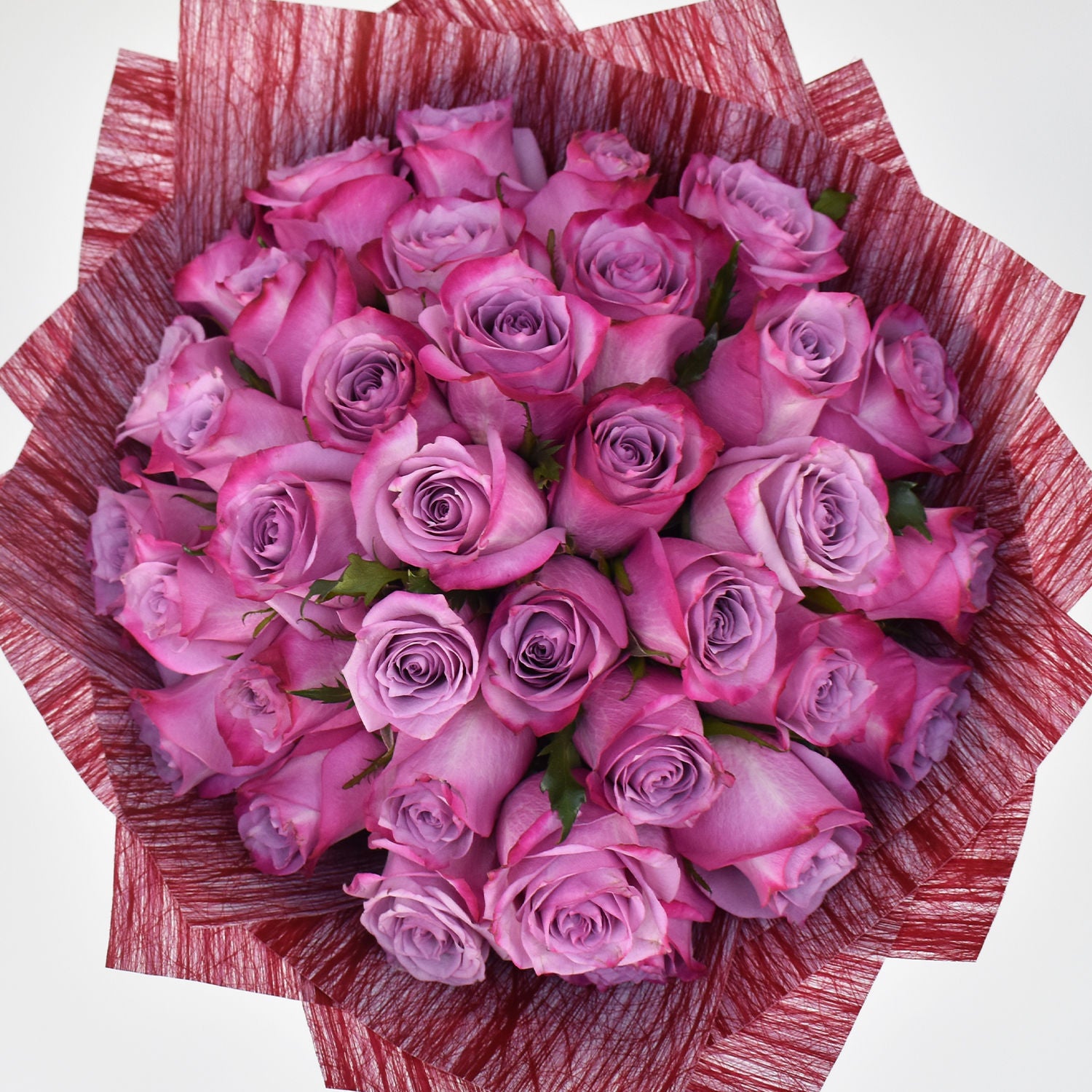 35 Purple Roses Bouquet