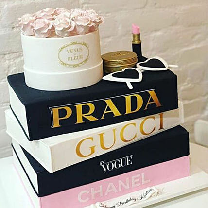 3D Luxurious Brands Cake