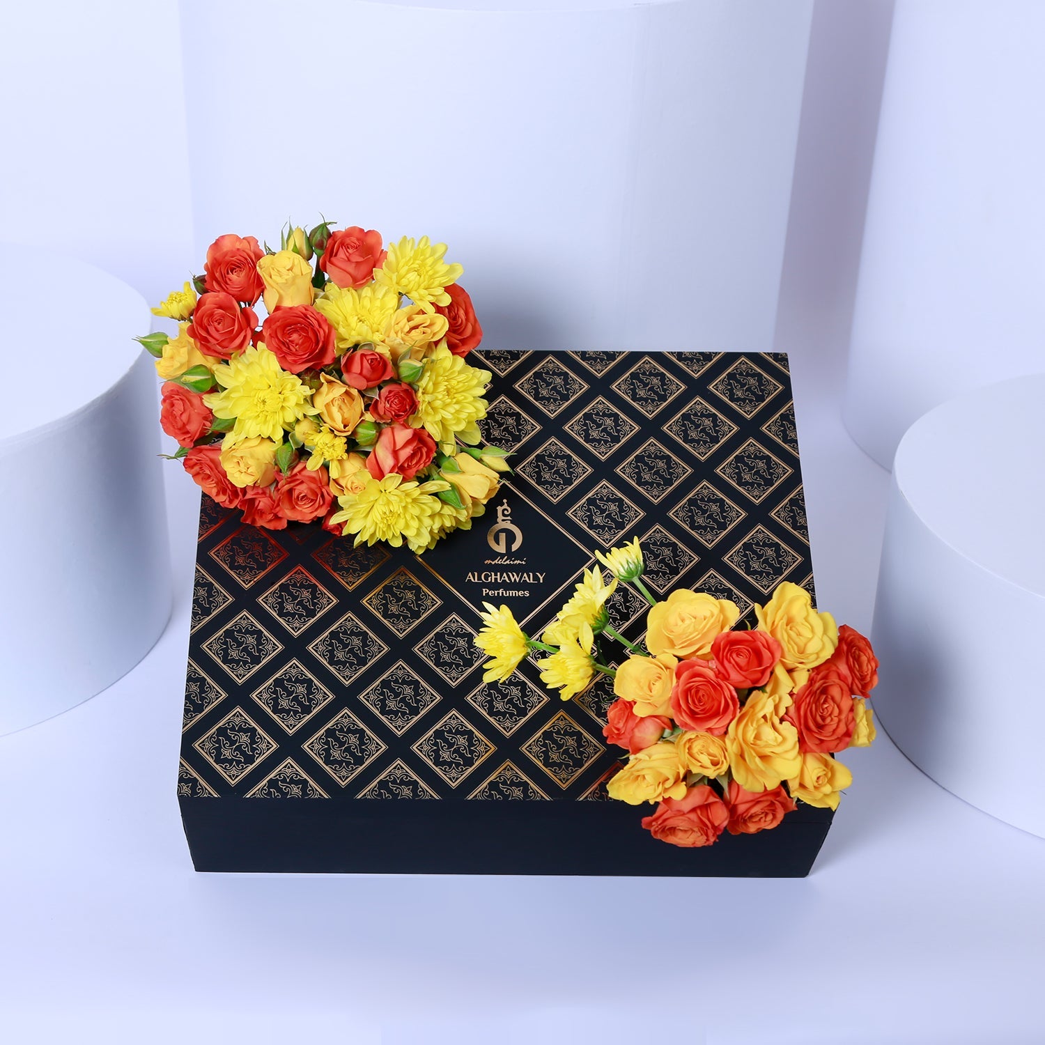 Alghawaly Fragrance Set with Flowers