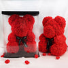 Artificial Red Roses Teddy