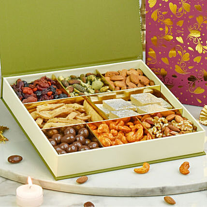 Assorted Sweets and Dry Fruits Big Box