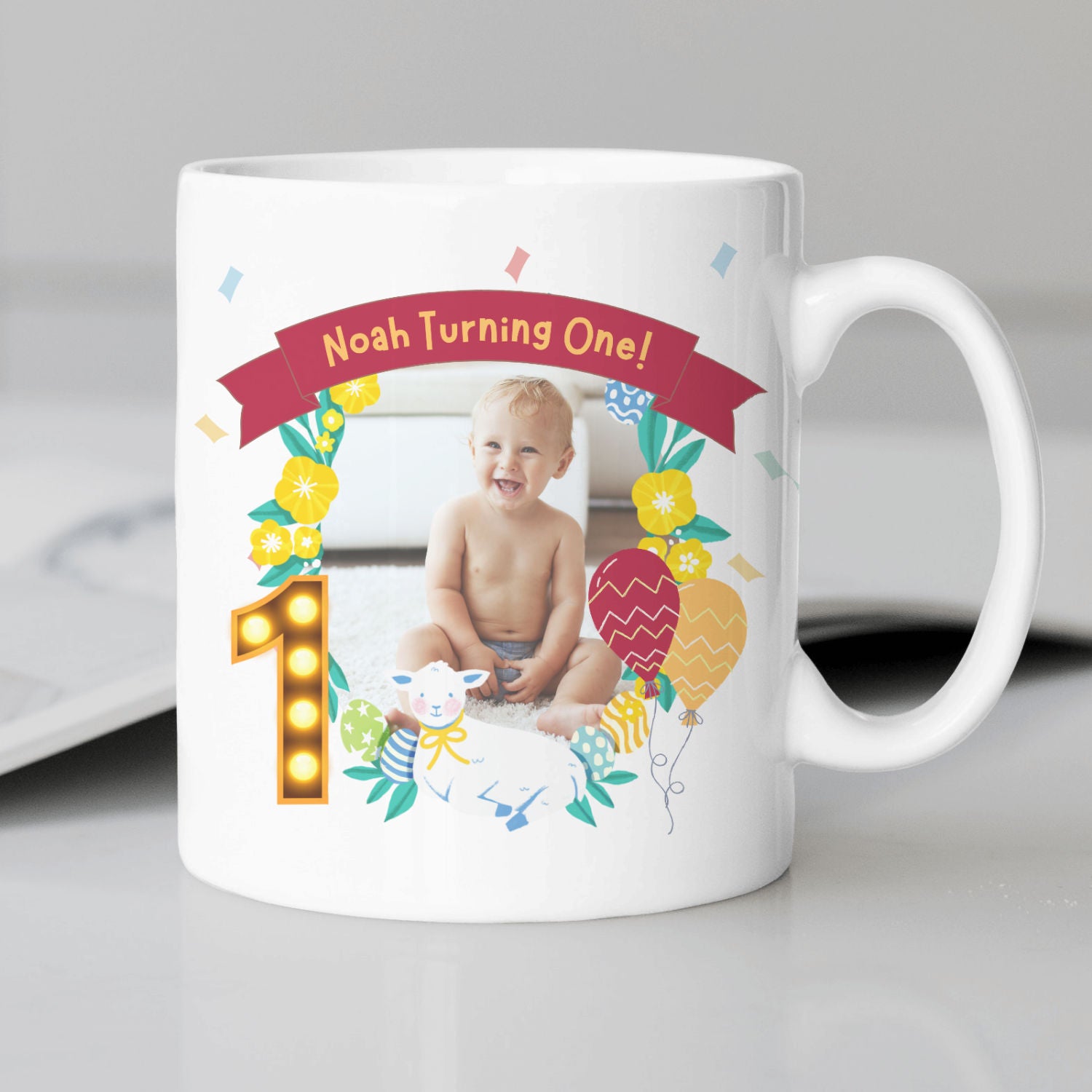 Baby Turning One Mug
