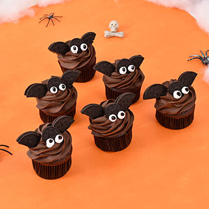 Bat Cupcakes