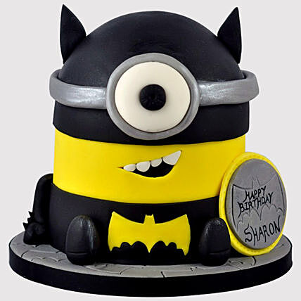 Batman Minion Cake