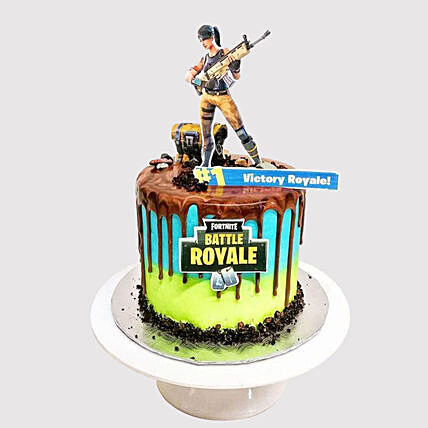 Battle Royale Fondant Cake