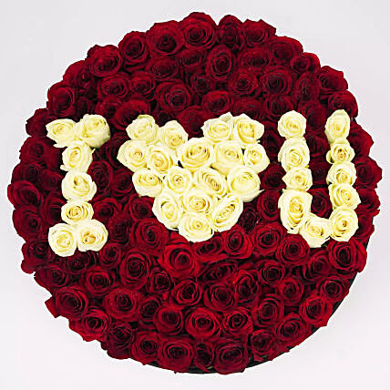 Beautiful I Love You Roses Arrangement