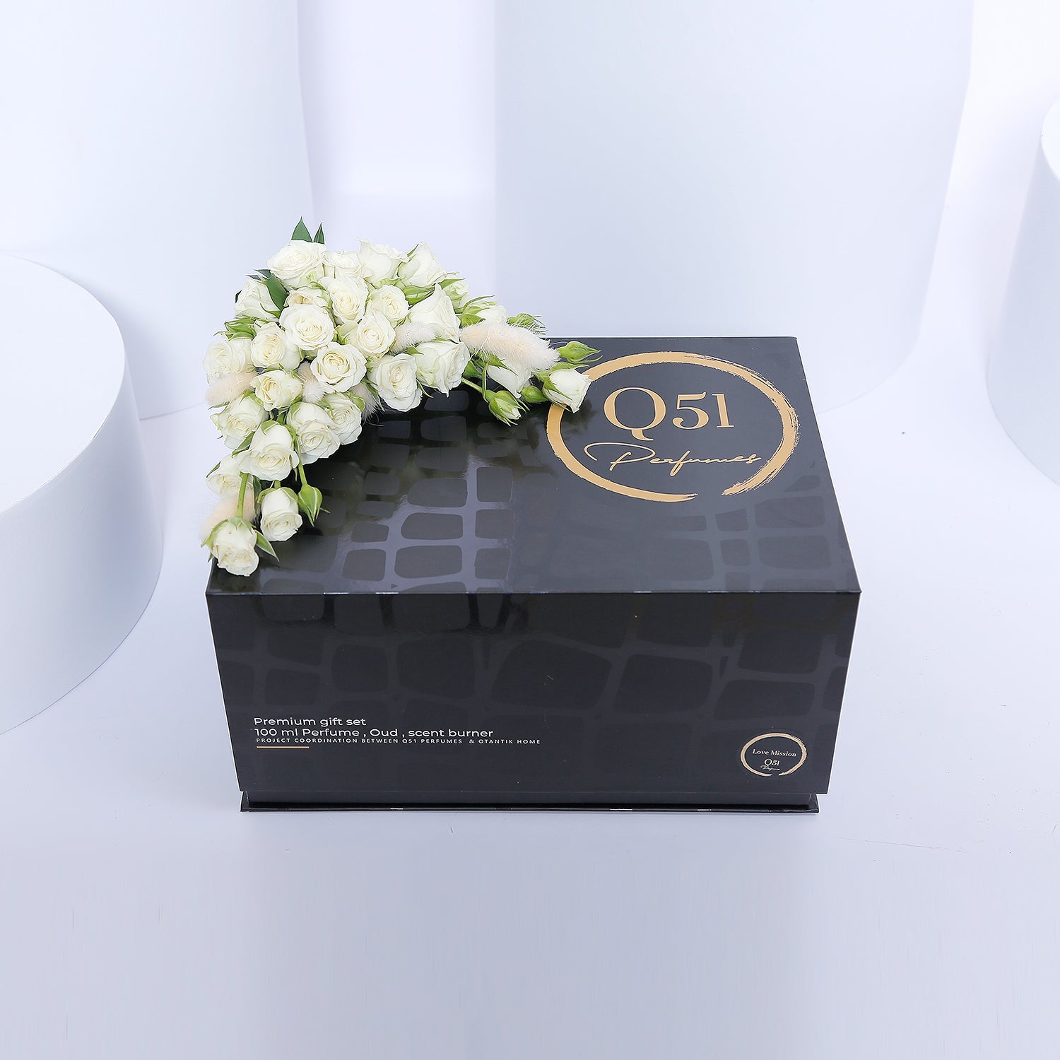 Beige Incense Burner from Q51 Perfumes
