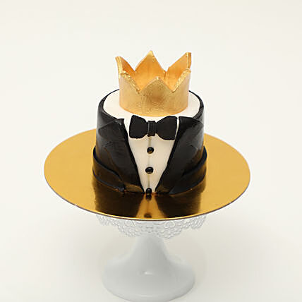 Best Man Tux Treat Cake