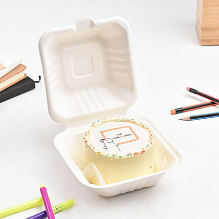 Best Teacher Bento Cake