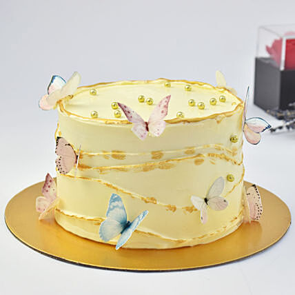 Winged Wishes Delight Cake