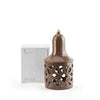 Luxury Noor - Large Lantern Candle Holder - Brown & Gold