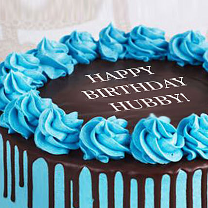 Blue Velvet Hubby Romance Cake