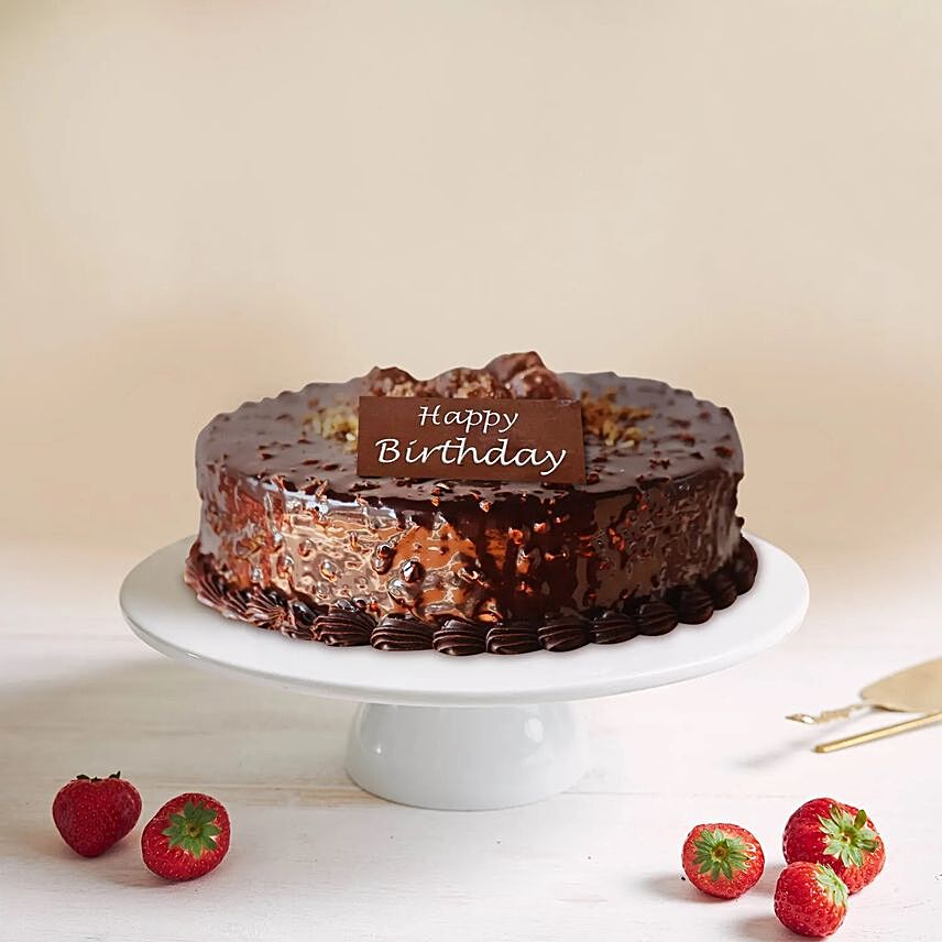 Birthday Rocher Cake