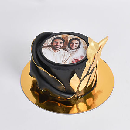 Choco Elegance Portrait Cake