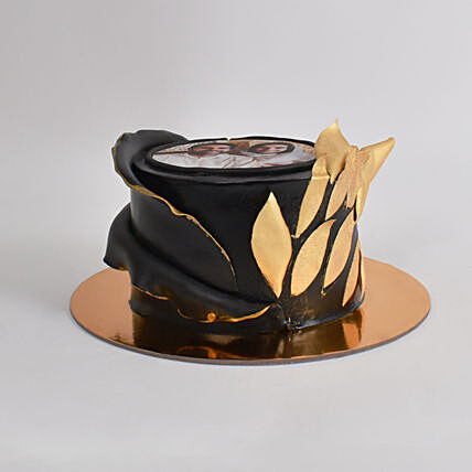 Choco Elegance Portrait Cake