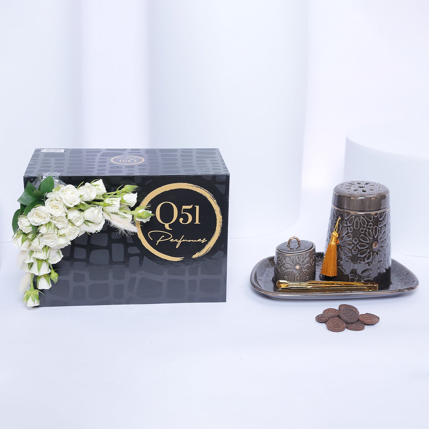 Black Incense Burner from Q51 Perfumes