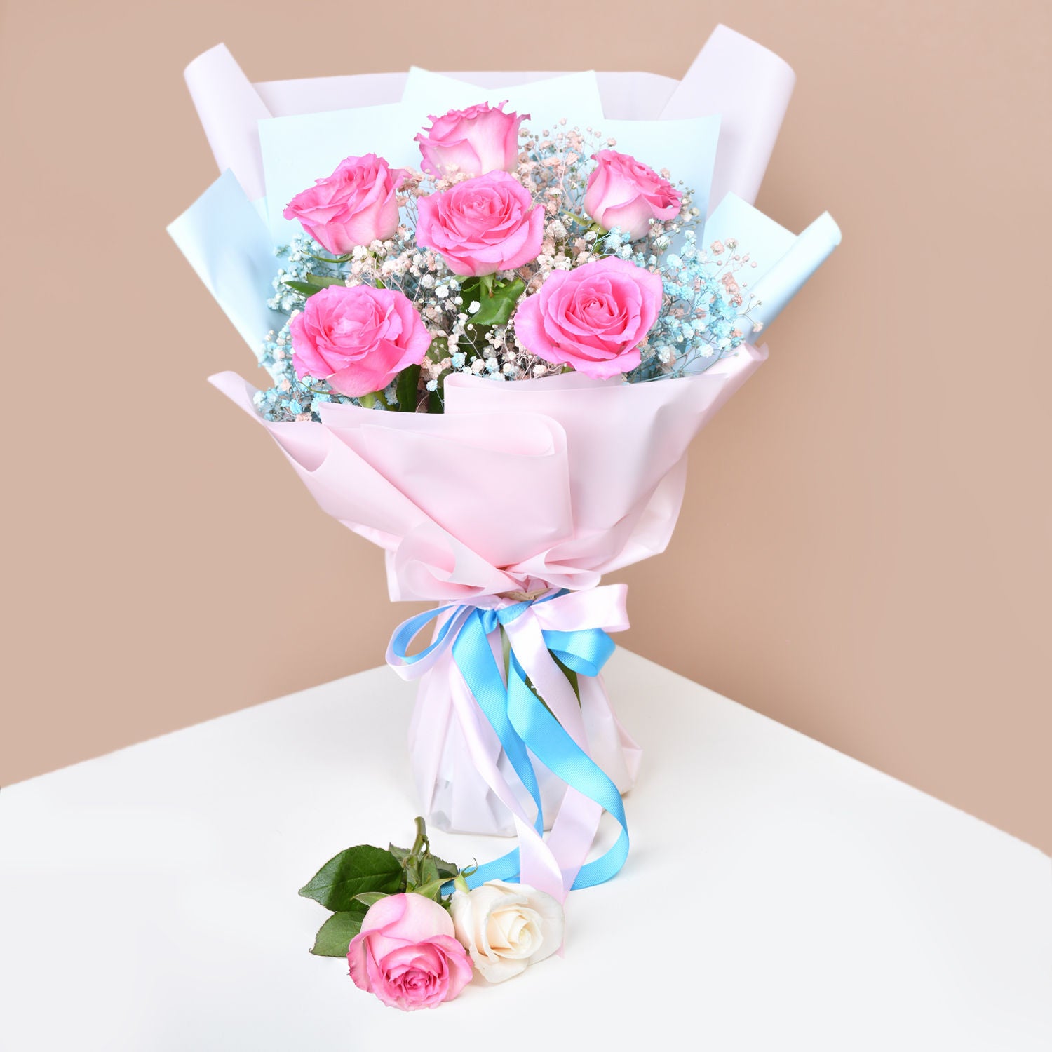 Bouquet Of Pink Roses