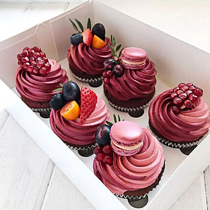 Choco Fruity Cupcake Medley