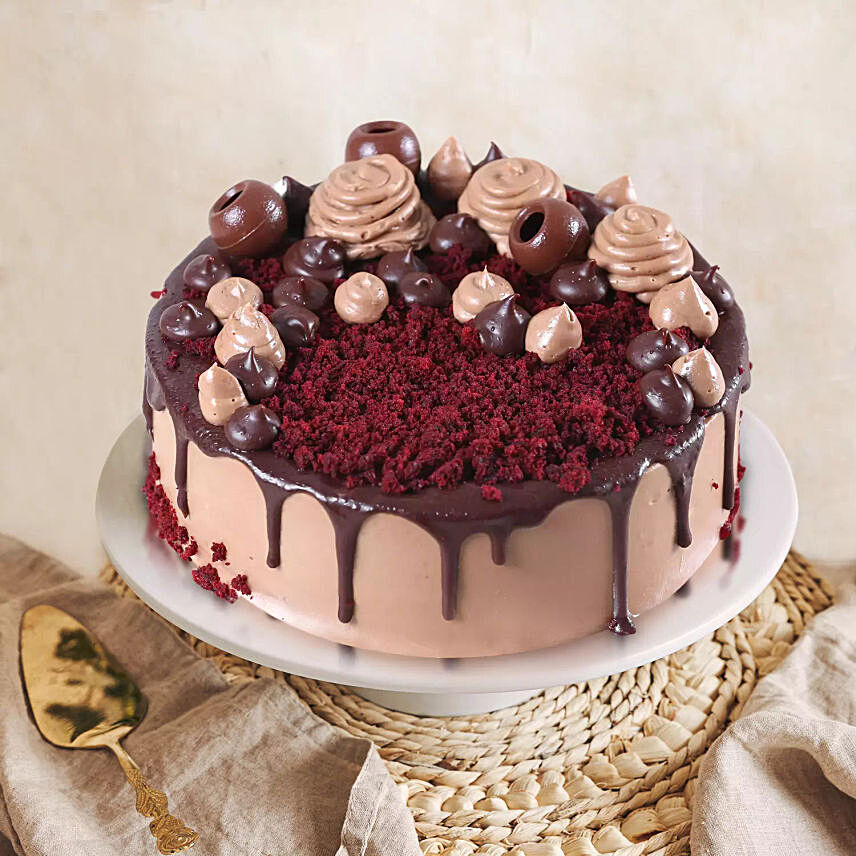 Chocolaty Red Velvet Cake