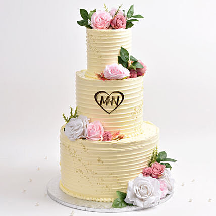 Wedding Wow Tiered Cake