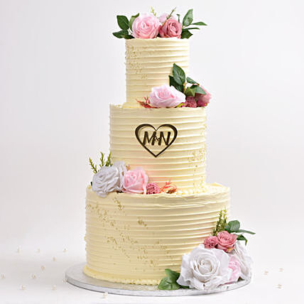 Wedding Wow Tiered Cake