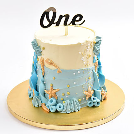 Sweet Beginnings Ocean Cake