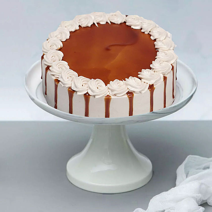 Delicious Caramel Butterscotch Cake