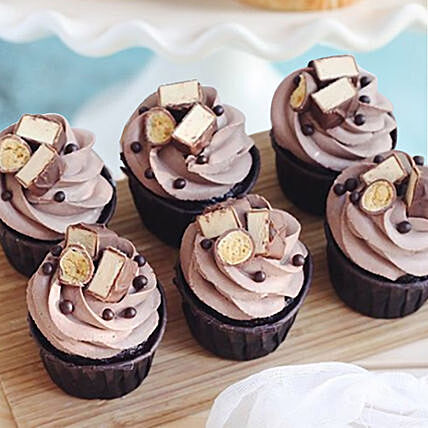 6 Heavenly Chocobite Cupcakes