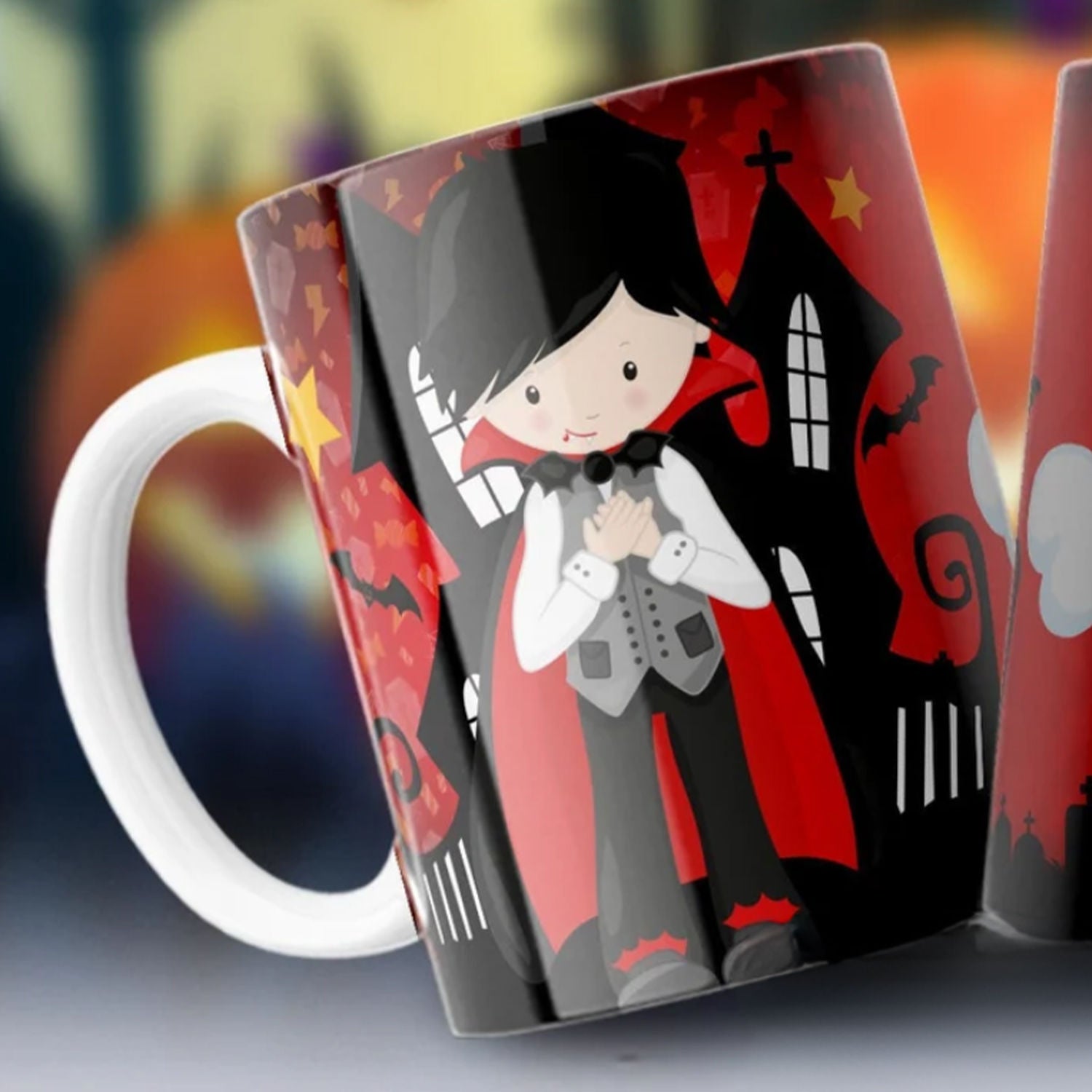 Dracula Halloween Mug