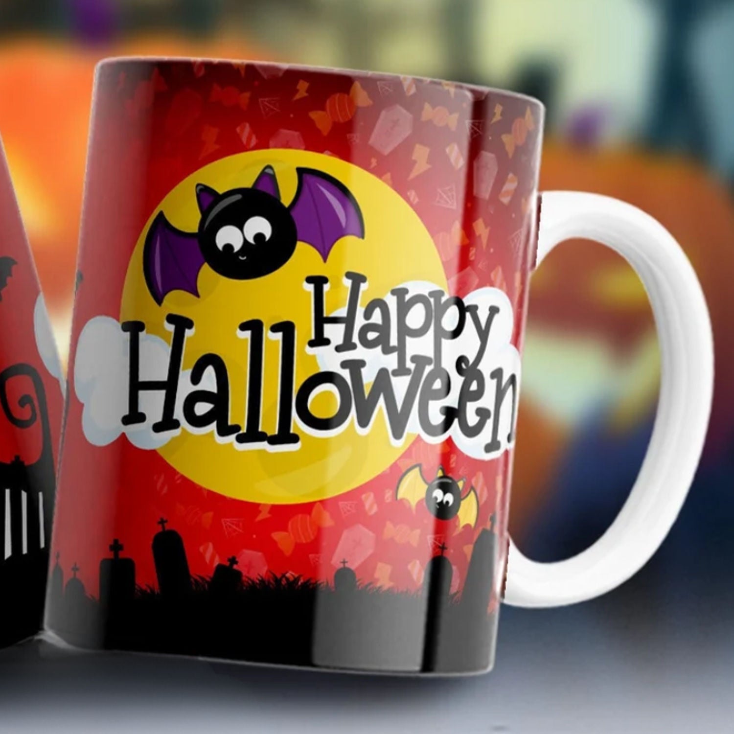 Dracula Halloween Mug