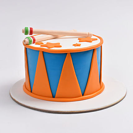 Drum Beat Chocolate Cake