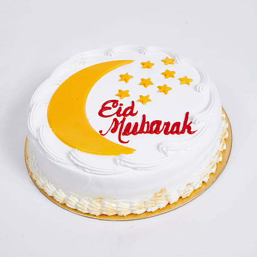 Eid Mubarak Chocolate Cake