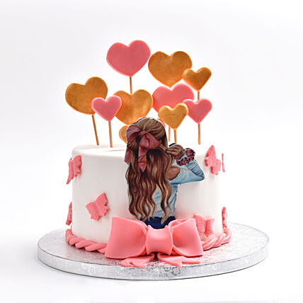 Falling In Love Cake