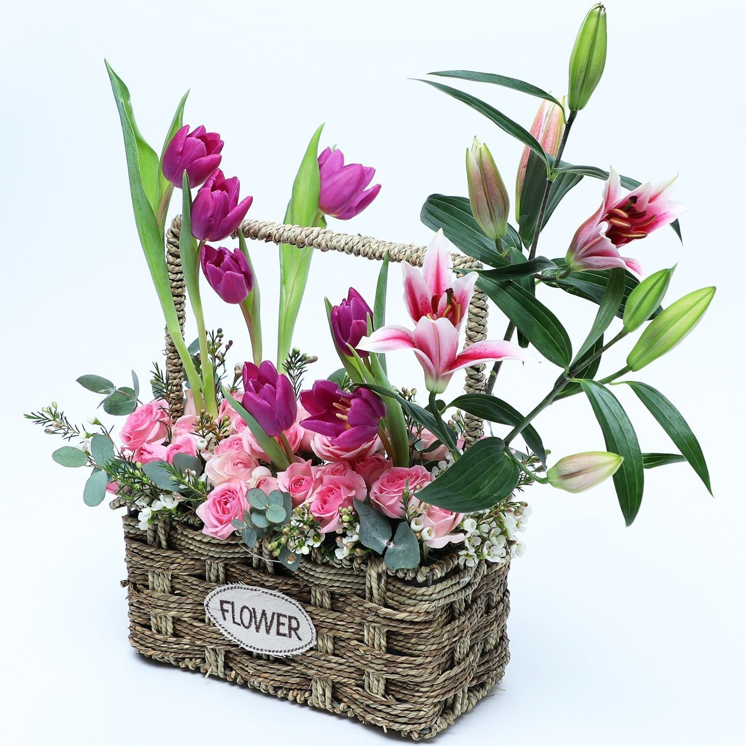 Floral Basket of Love N Care