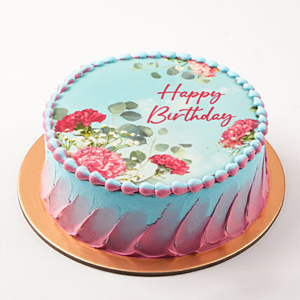 Floral Design Cake