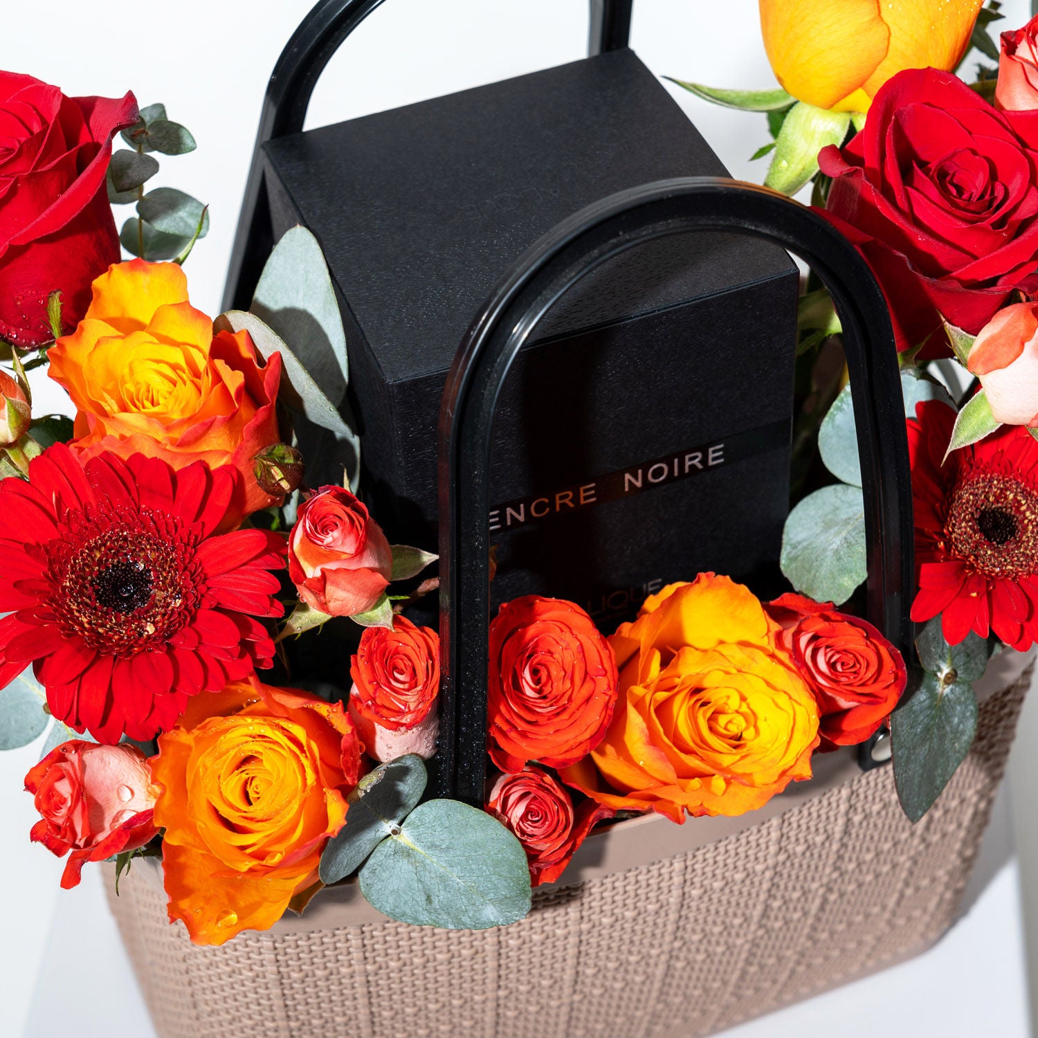 Flower Arrangement in Bag with Perfume