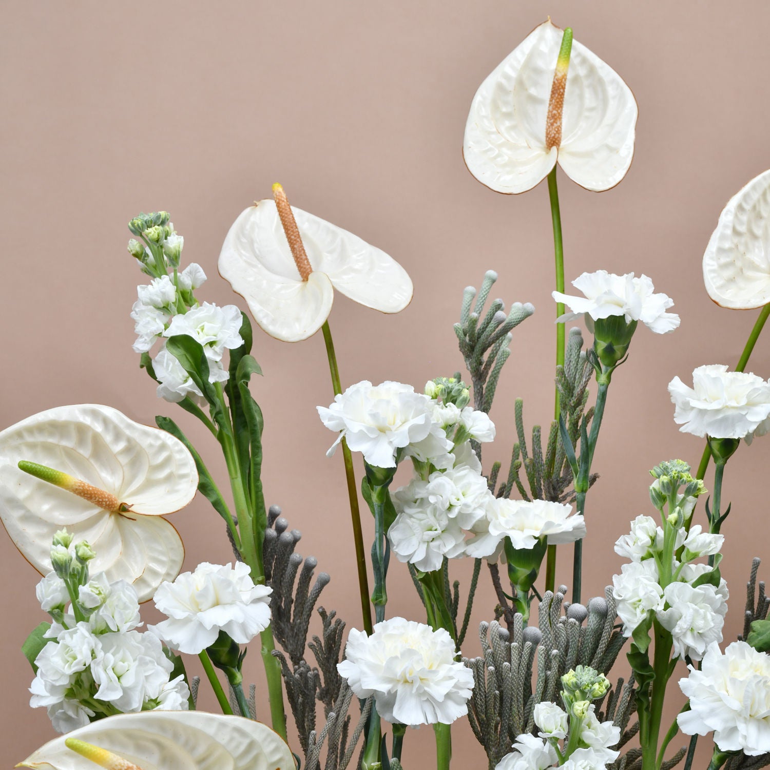 Flower Wooden Tray Arrangement