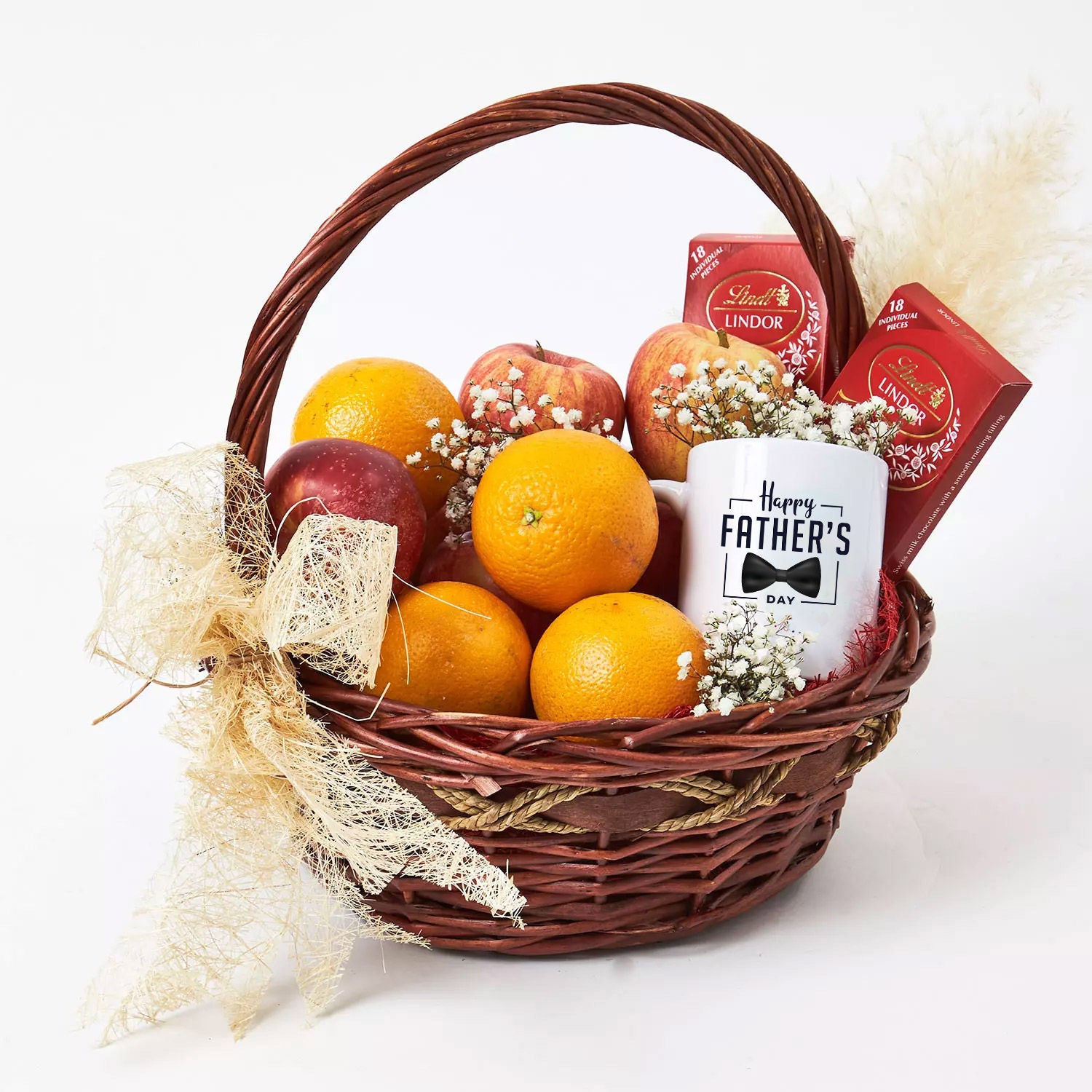 Fruit & Chocolates With Mug For Father's Day