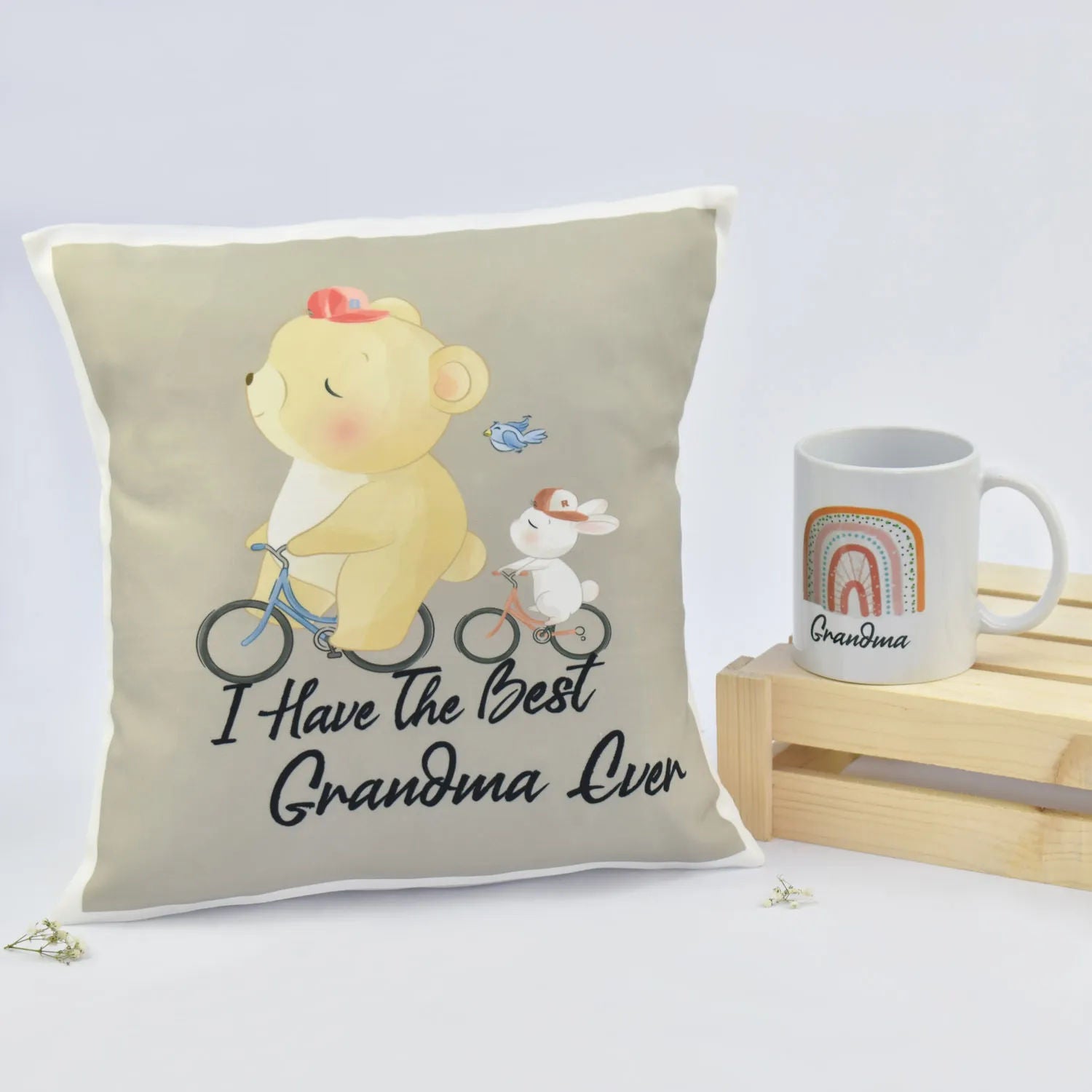 Grandma Cushion and Mug Combo