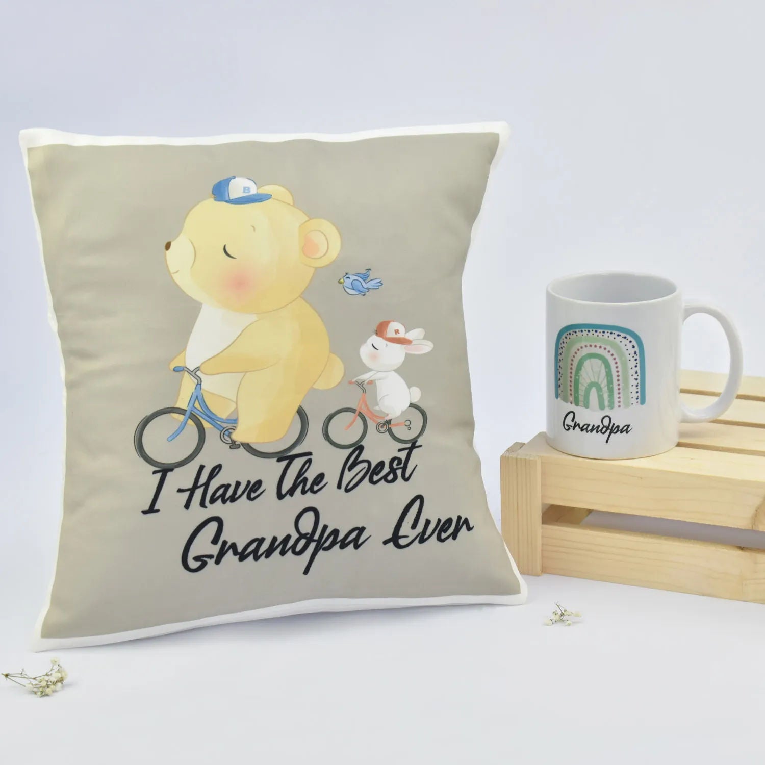 Grandpa Cushion and Mug Combo