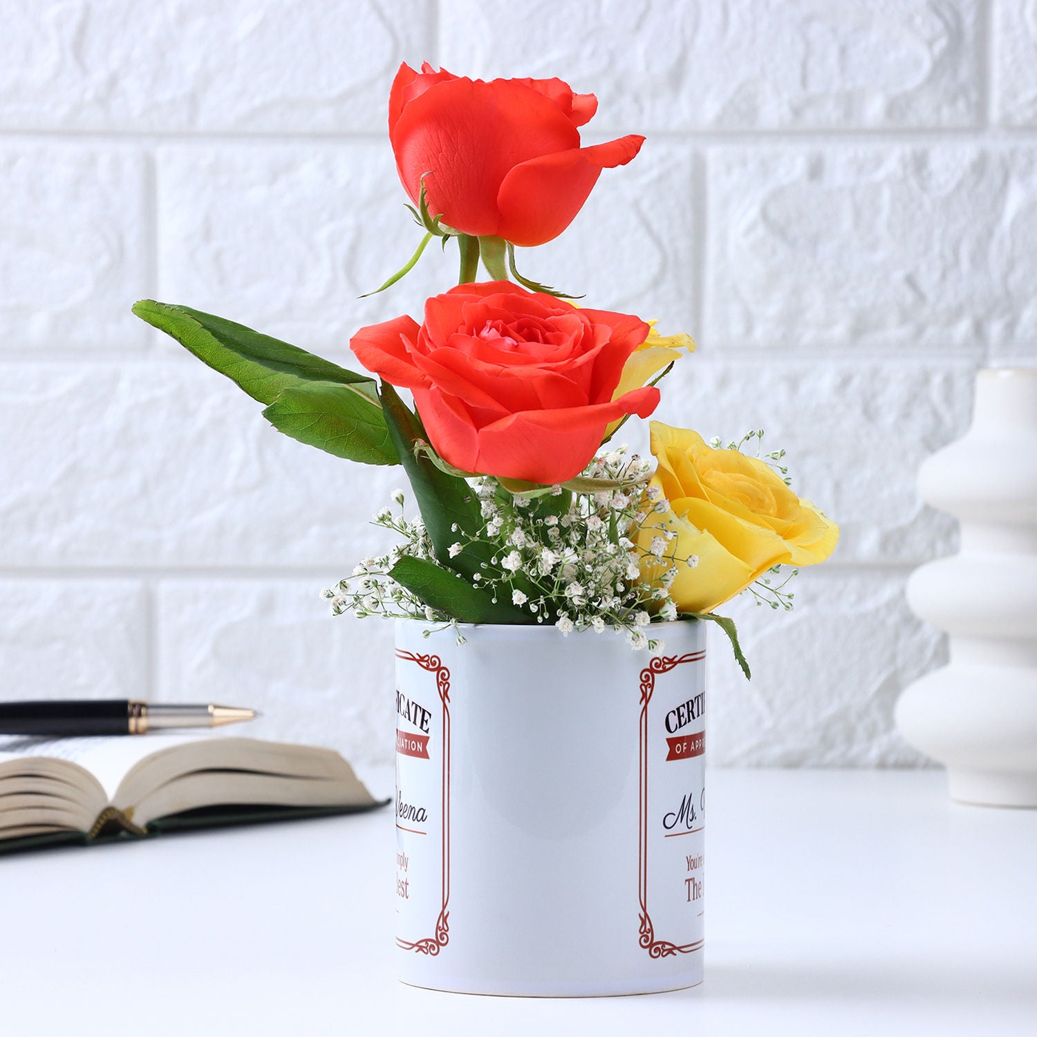 Gratitude Blooms Mug Ensemble