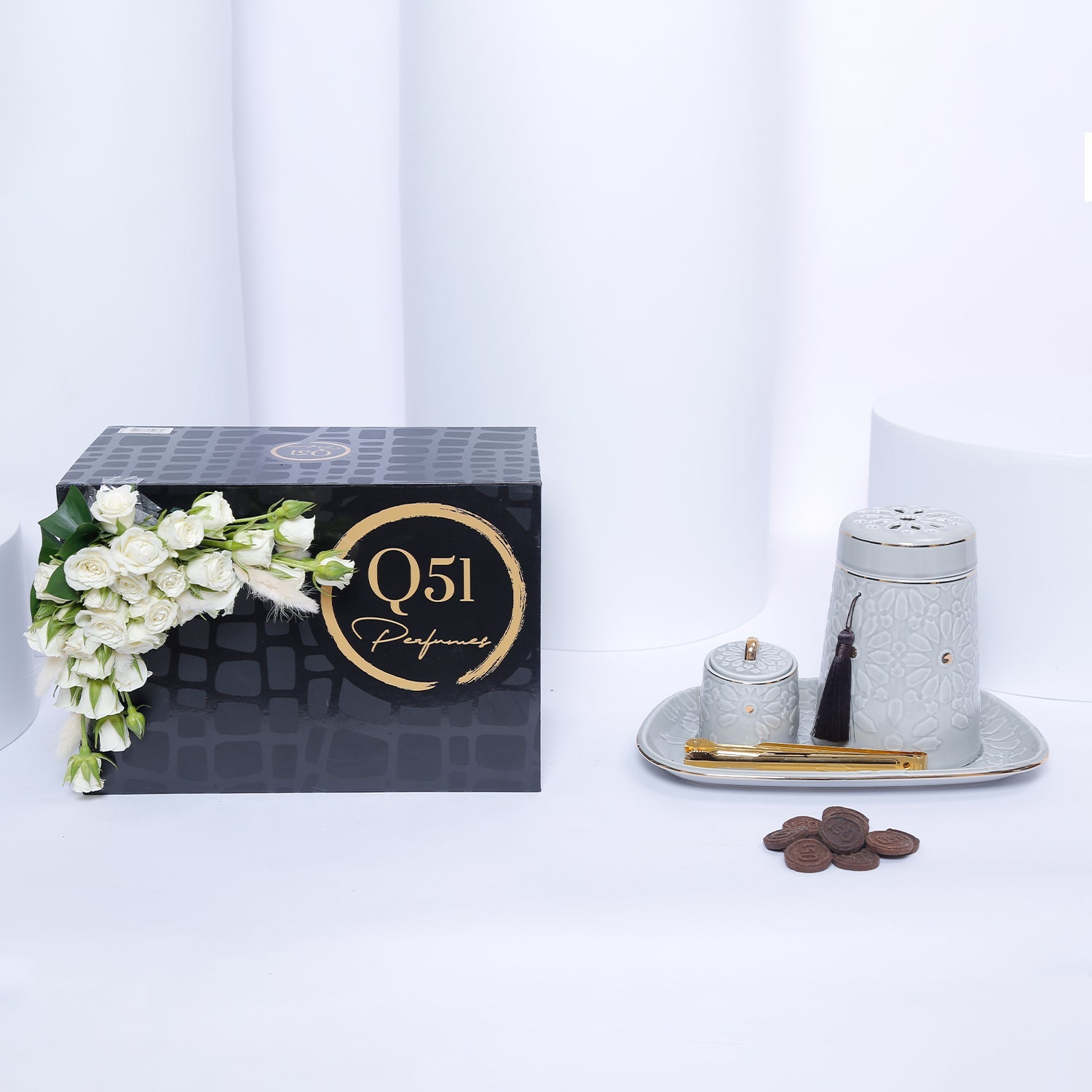 Gray Incense Burner from Q51 Perfumes